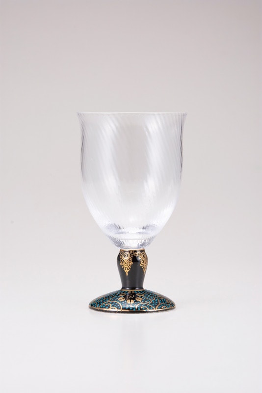 フリーグラス大（斜）青粒鉄仙