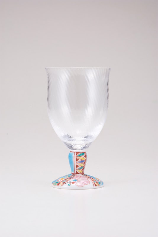 フリーグラス大（斜）花のタペストリー