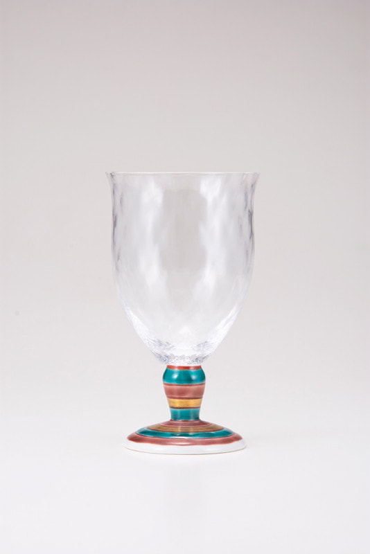 フリーグラス大（格子）こまレッド