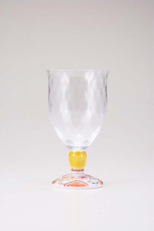 フリーグラス大（格子）フラワー