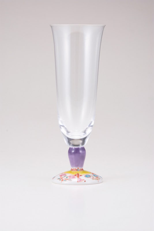 麦酒グラス（無地）フラワーハウス