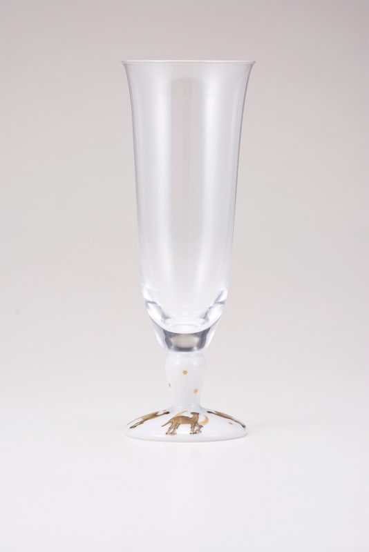 麦酒グラス（無地）月夜のらくだ