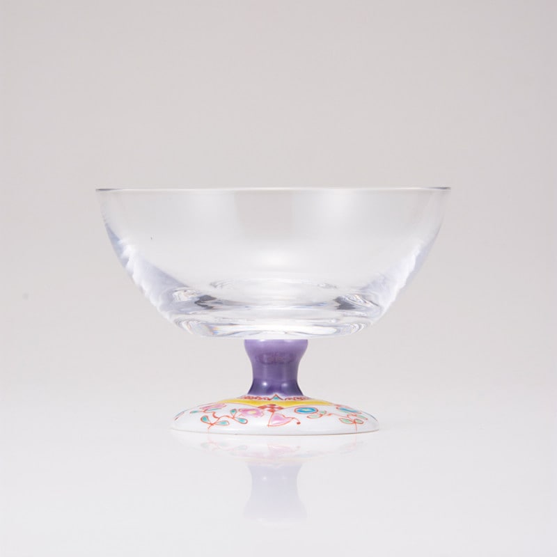 デザートグラス大（無地）フラワーハウス