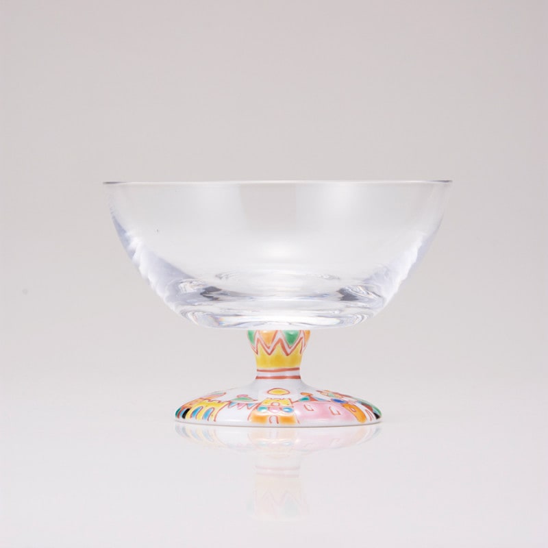 デザートグラス大（無地）街の広場