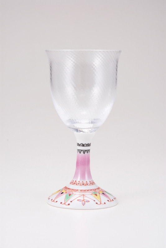 ワイングラス小（斜）めばえ