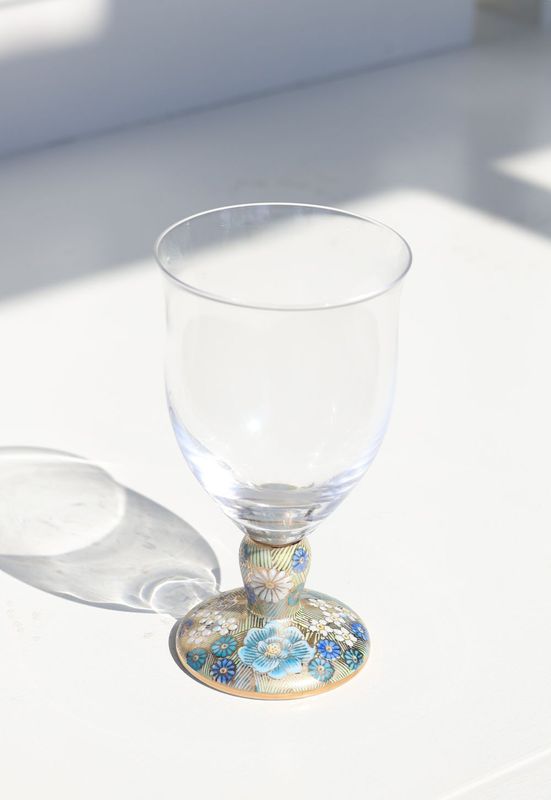 フリーグラス大（無地）令和金花詰そらいろ