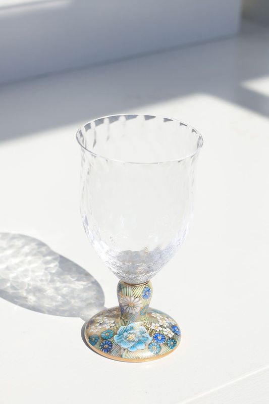 フリーグラス大（格子）令和金花詰そらいろ