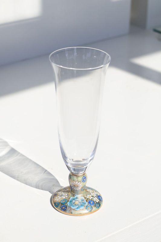 麦酒グラス（無地）令和金花詰そらいろ