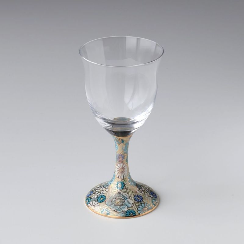 ワイングラス小（無地）令和金花詰そらいろ