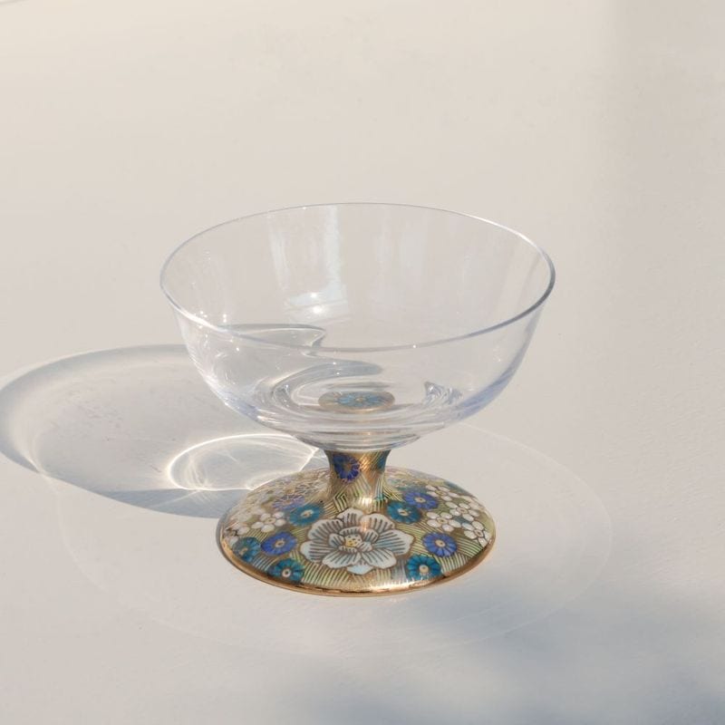 デザートグラス中（無地）令和金花詰そらいろ