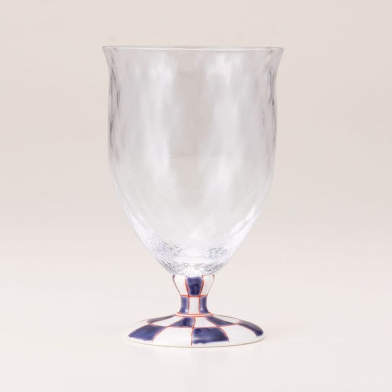 フリーグラス中（格子）市松