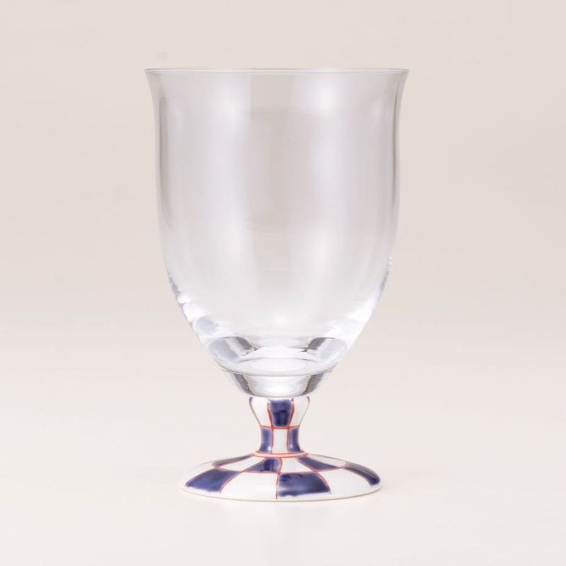 フリーグラス中（無地）市松