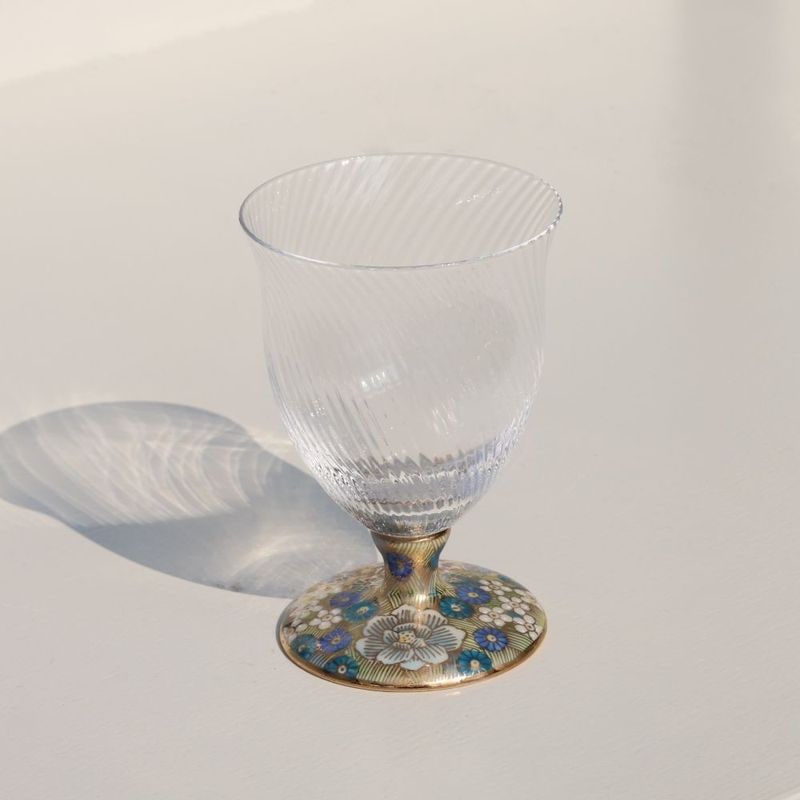 フリーグラス小（斜）令和金花詰そらいろ