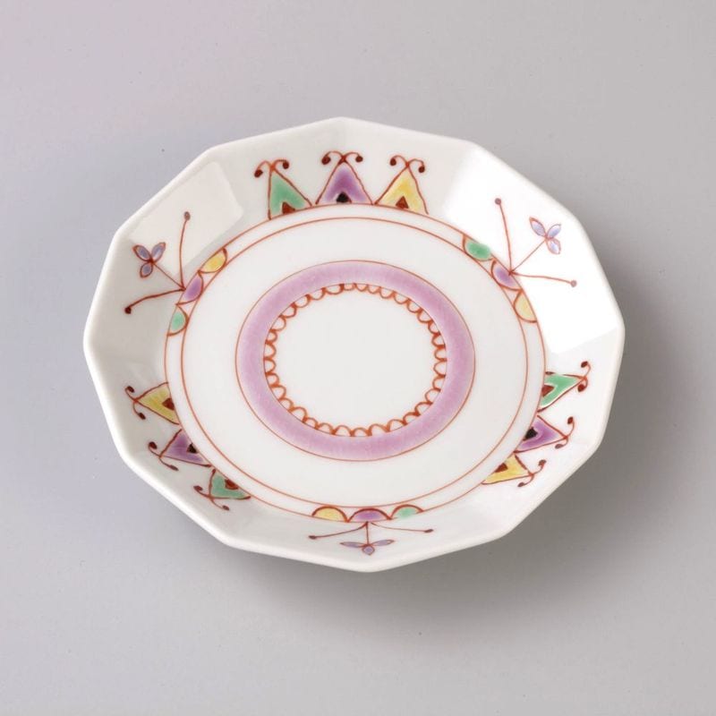 3号角皿　めばえ