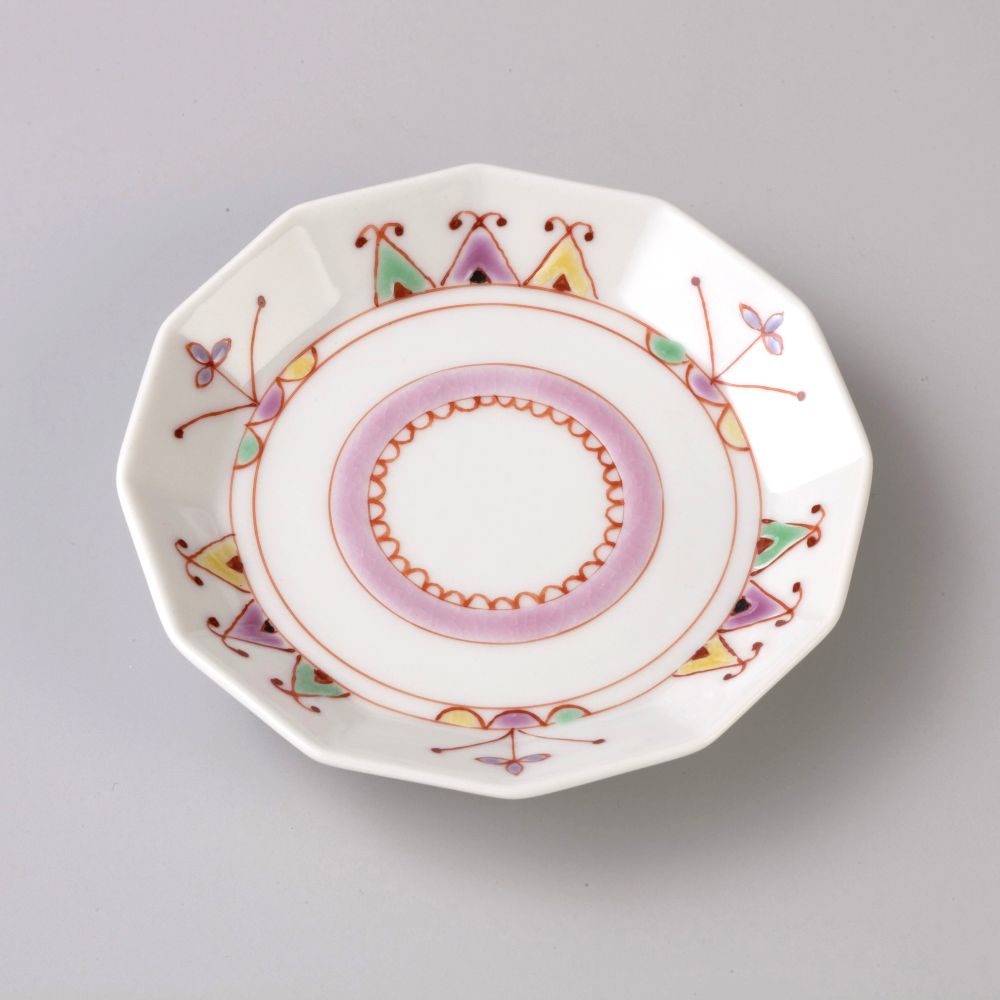 3号角皿　めばえ