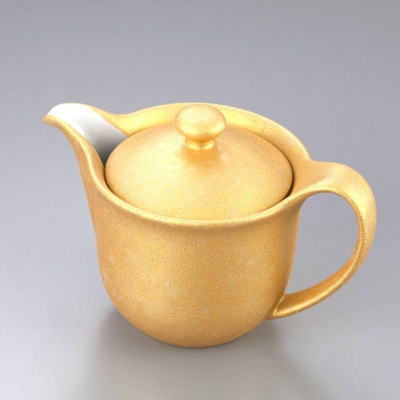 ポット　いろどりゴールド