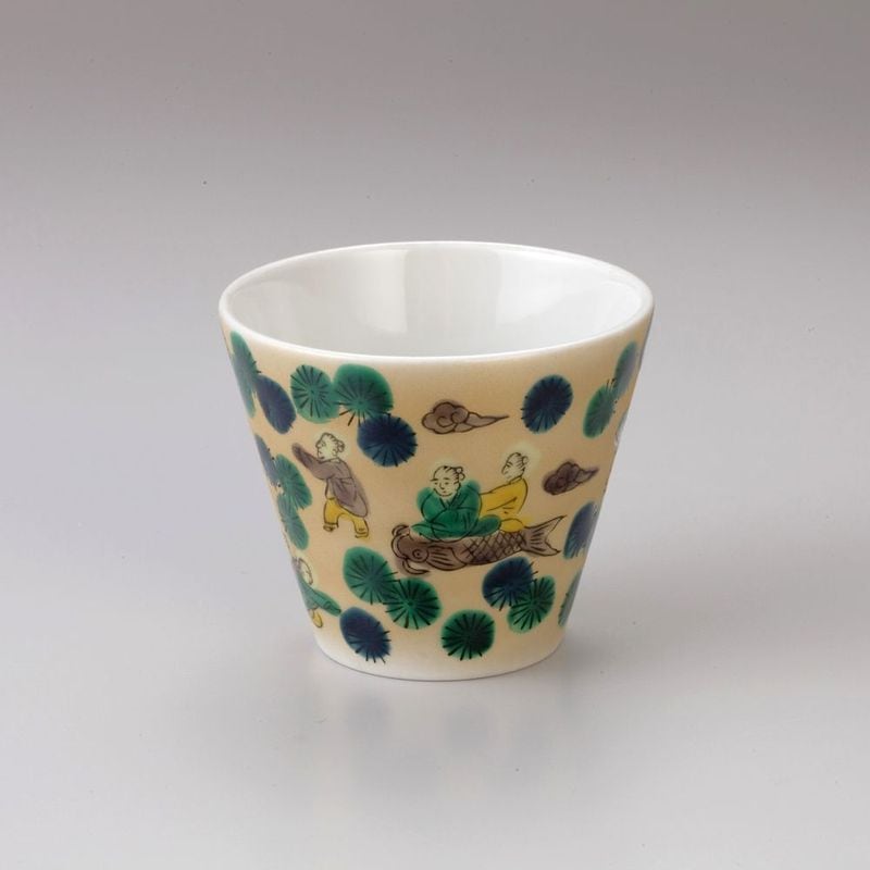 Ｖカップ　金彩木米