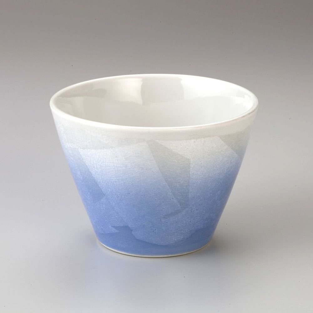 スープカップ 銀彩ブルー | ○【九谷焼】ニューヨークセレクション