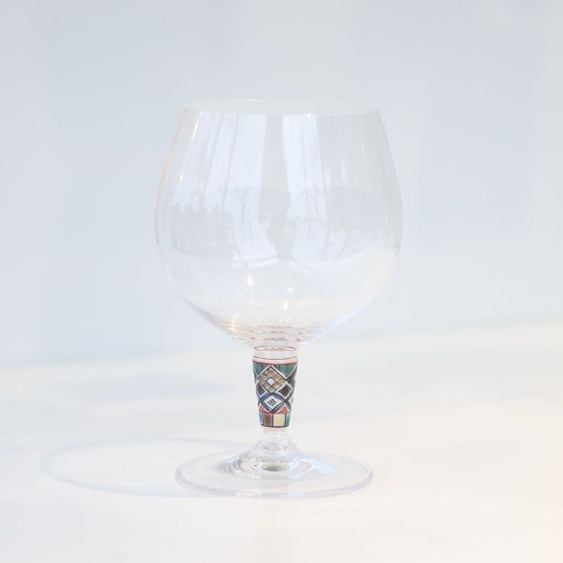 リペアグラス012　古九谷菱文