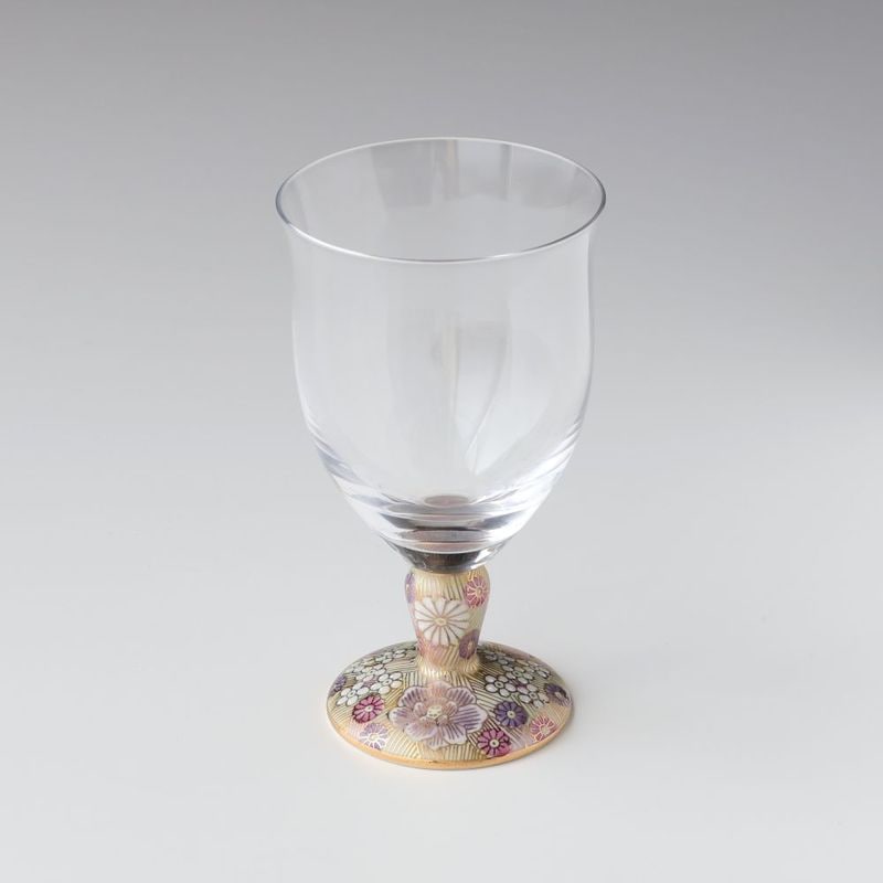 フリーグラス大（無地）令和金花詰うすべに