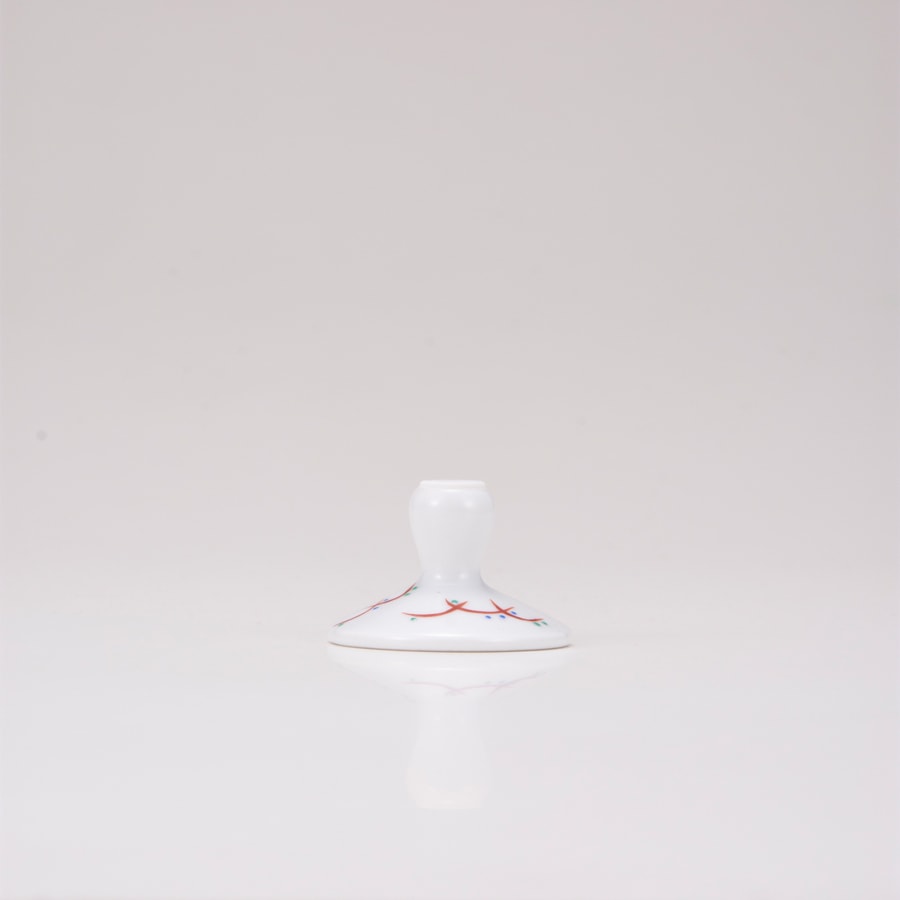 冷酒グラス(無地)うさぎ文レッド