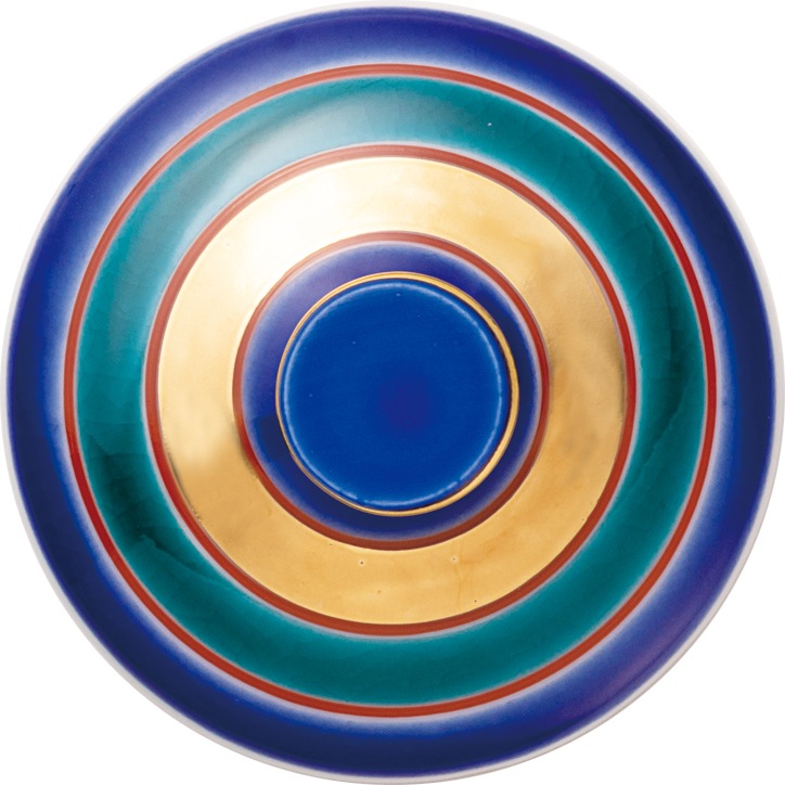 フリーグラス小（斜）こまブルー