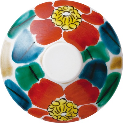 麦酒グラス（斜）山茶花アメ釉