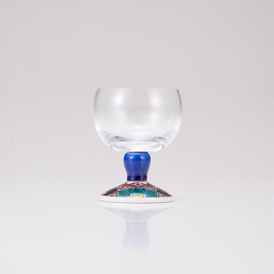 馬上グラス（無地）石畳（四角）