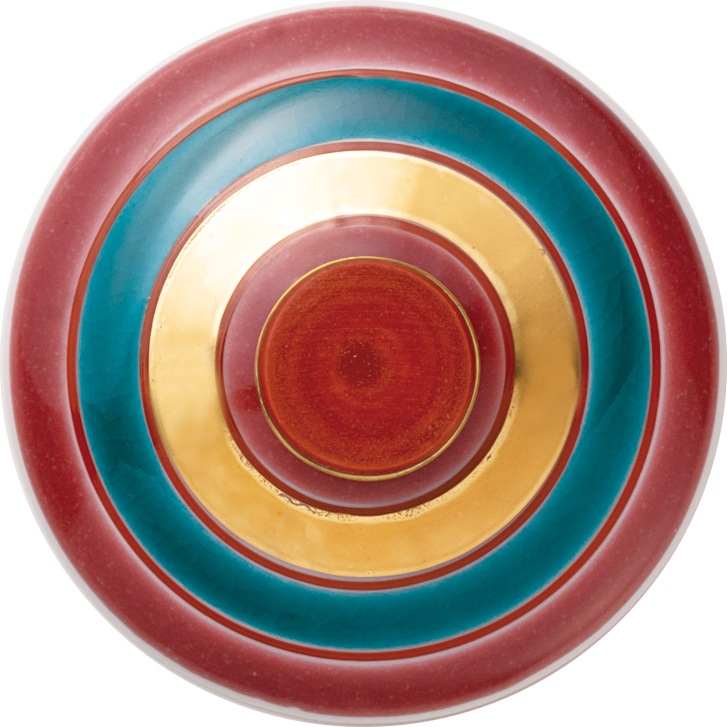 フリーグラス小（斜）こまレッド