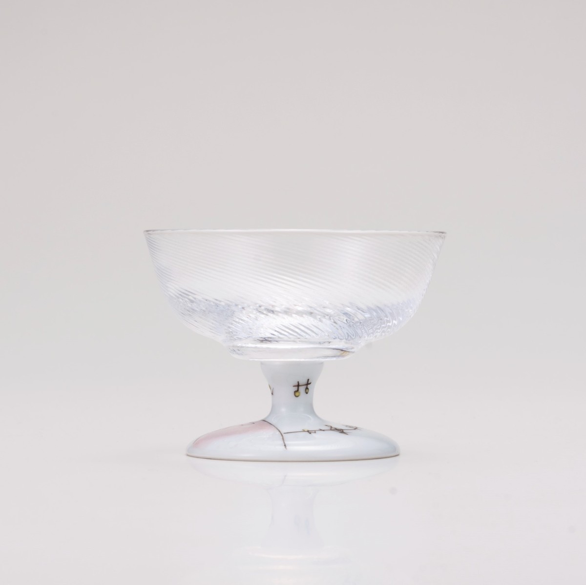 デザートグラス中（斜）フルート