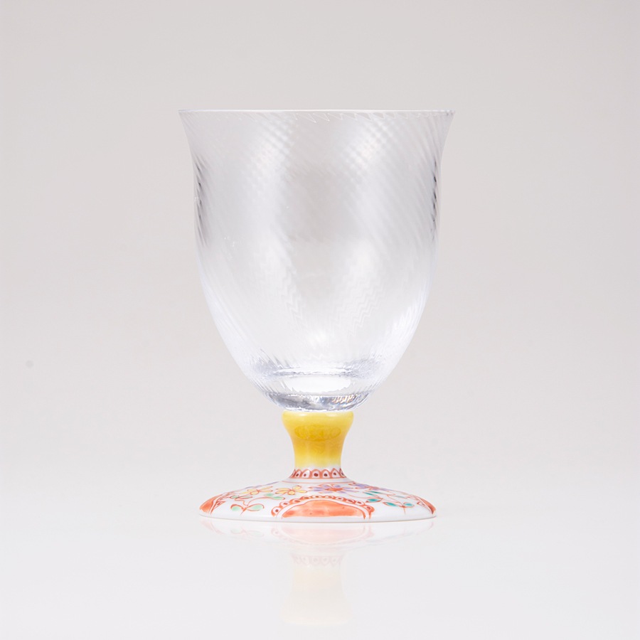 フリーグラス小（斜）フラワー