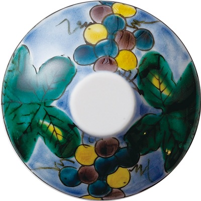 フリーグラス大（斜）ぶどうブルー