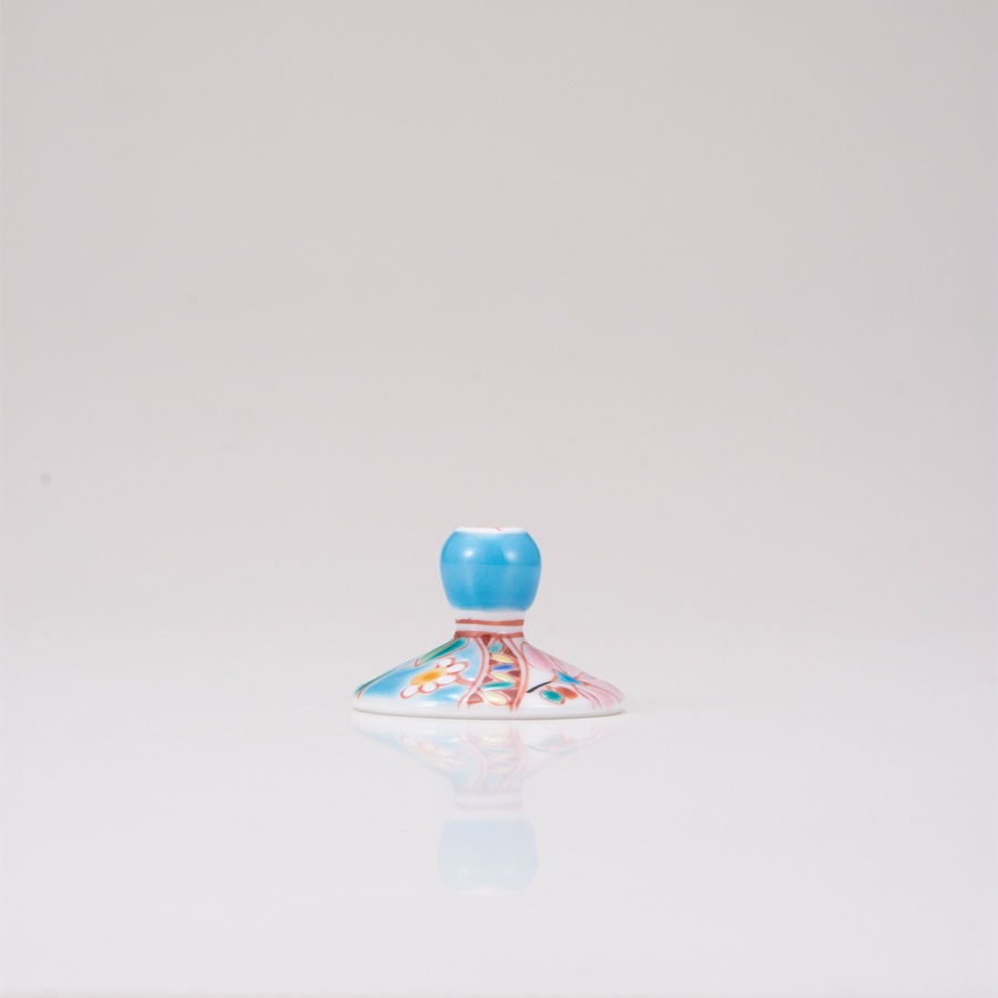 冷酒グラス（オパール）花のタペストリー