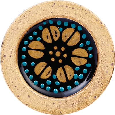 ショットグラス青粒鉄仙