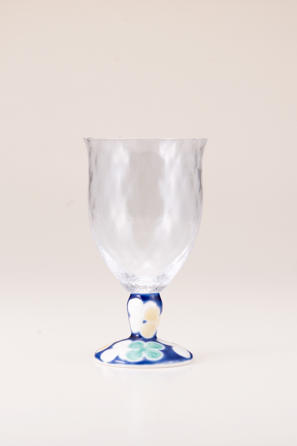 フリーグラス大(格子)クローバーブルー