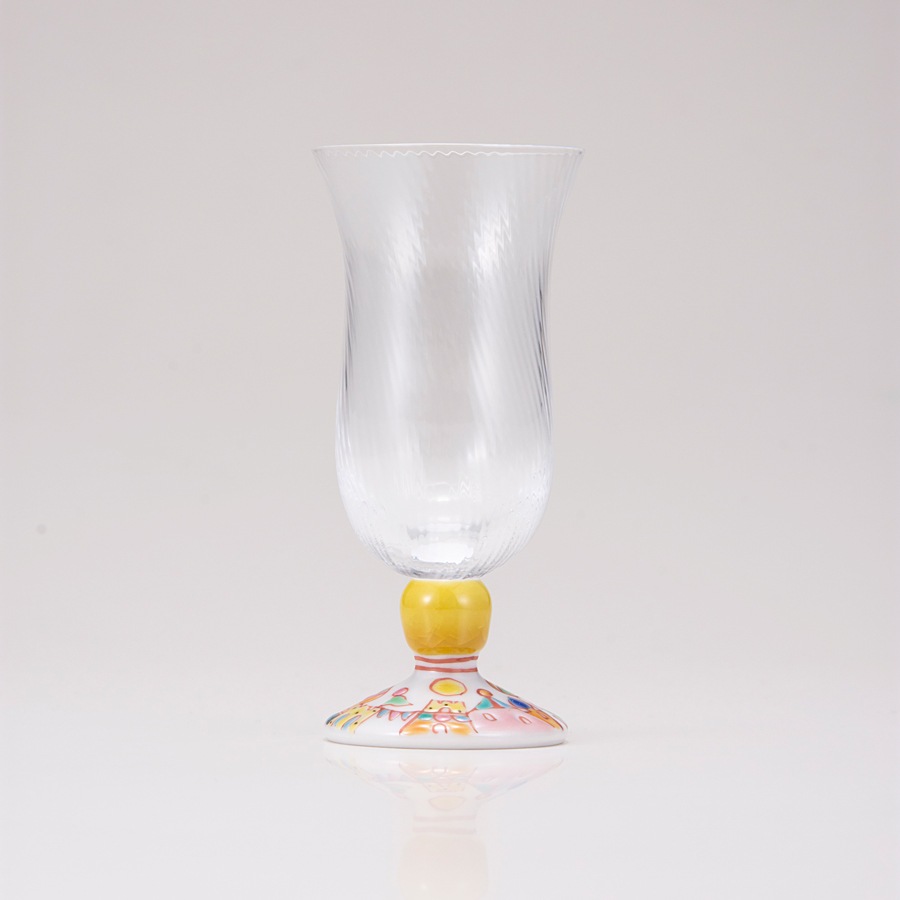 冷酒グラス（斜）街の広場