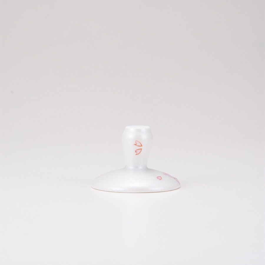 フリーグラス大（格子）さくら文シルバー