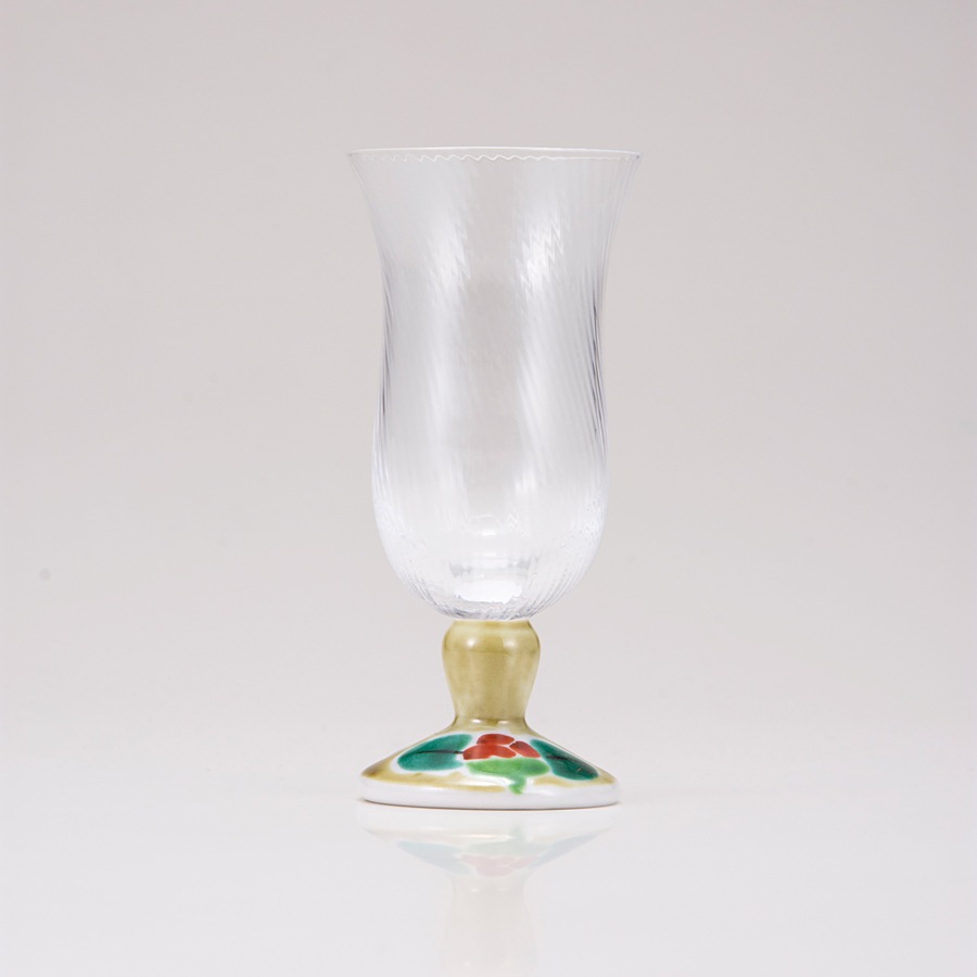 冷酒グラス(斜)つぼみアメ釉