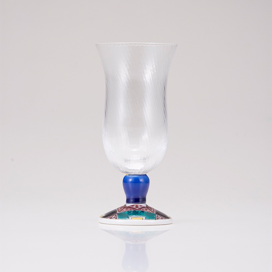 冷酒グラス（斜）石畳（四角）