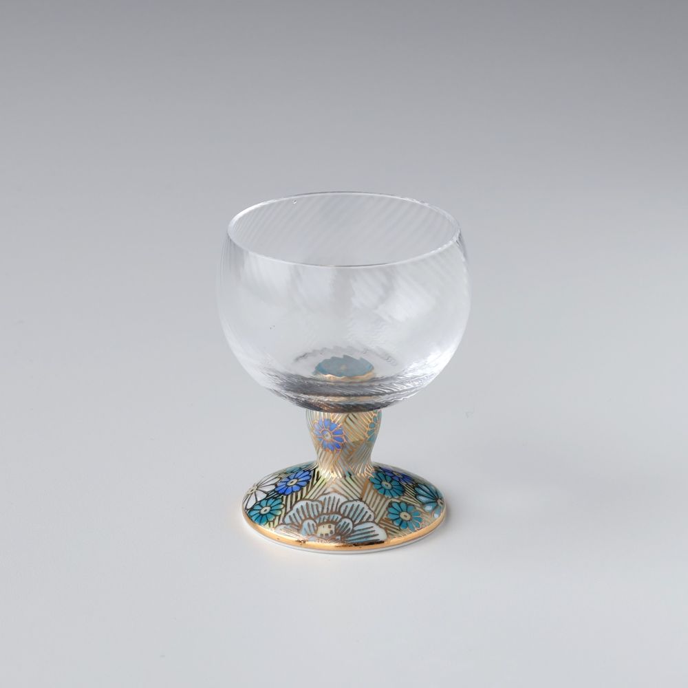 馬上グラス（斜）令和金花詰そらいろ