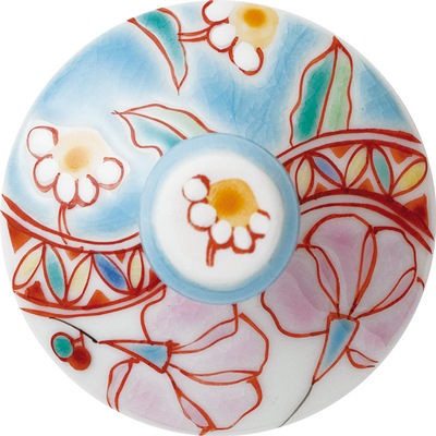 馬上グラス（斜）花のタペストリー