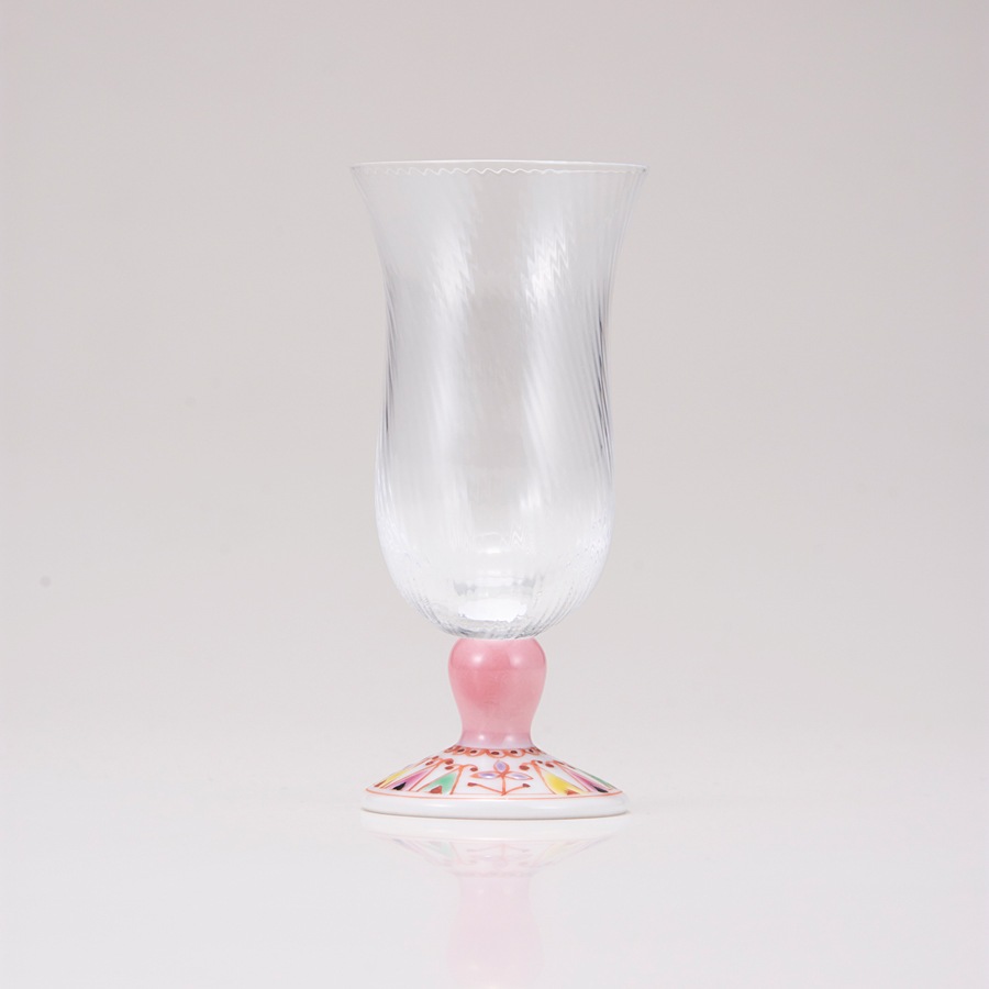 冷酒グラス(斜)めばえ