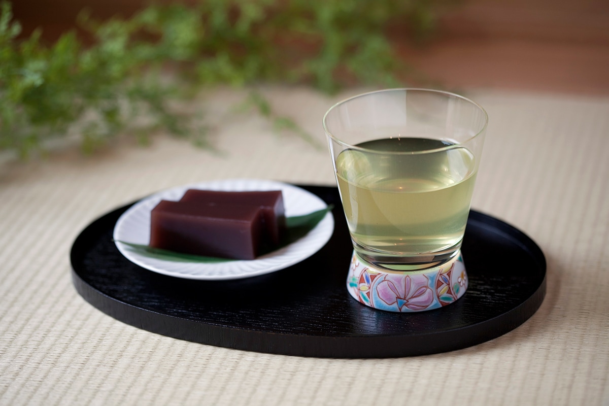 Vグラス　花のタペストリー