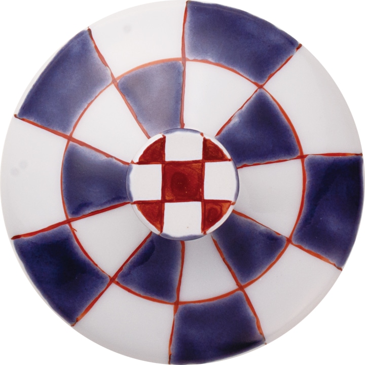 フリーグラス中(格子)市松