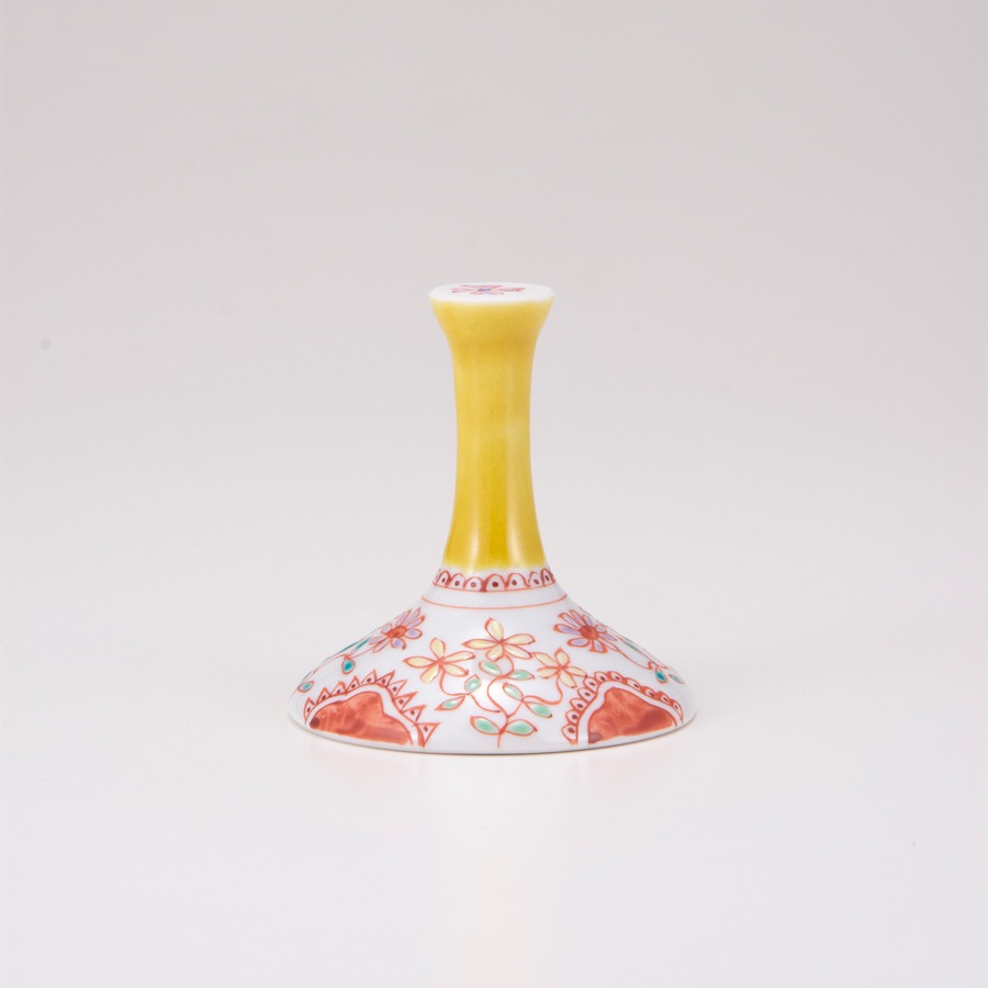 ワイングラス小(無地)フラワー