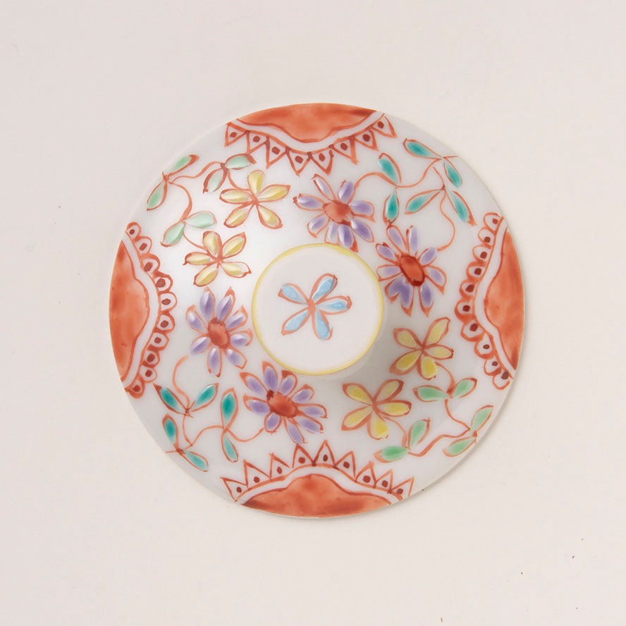 ワイングラス小(無地)フラワー