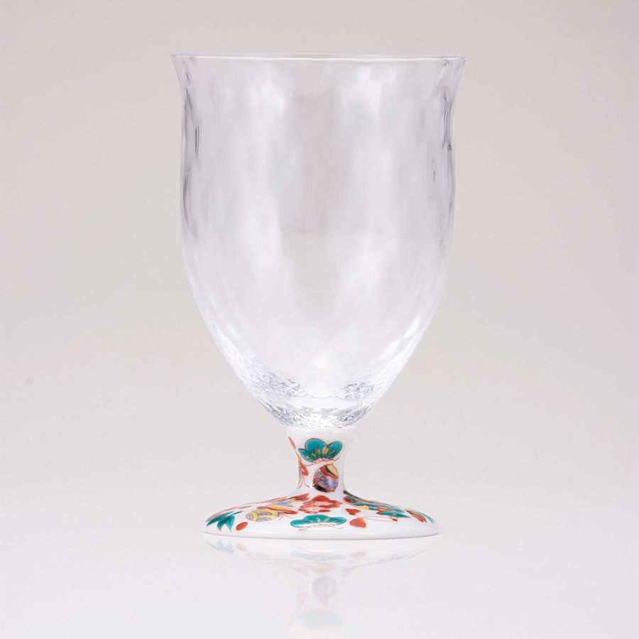 フリーグラス中（格子）宝尽し