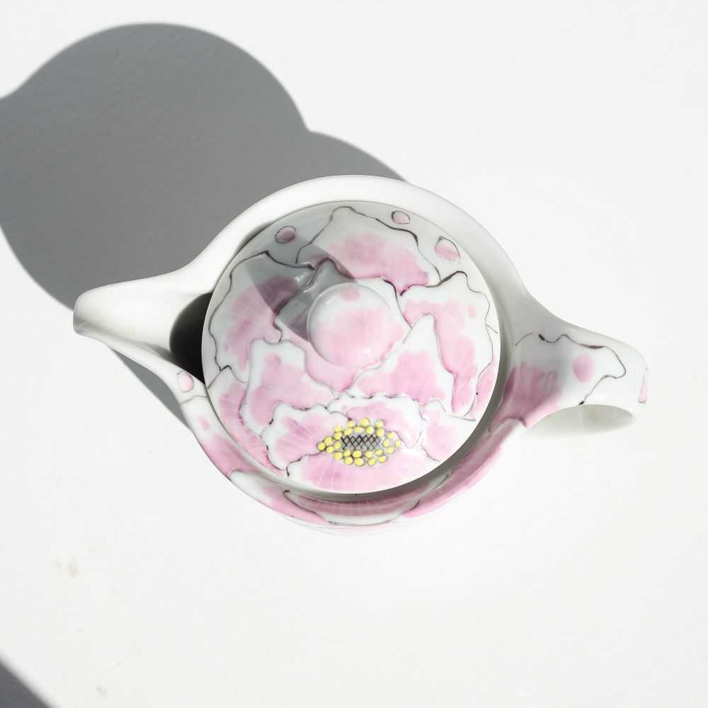 ポット　富貴文