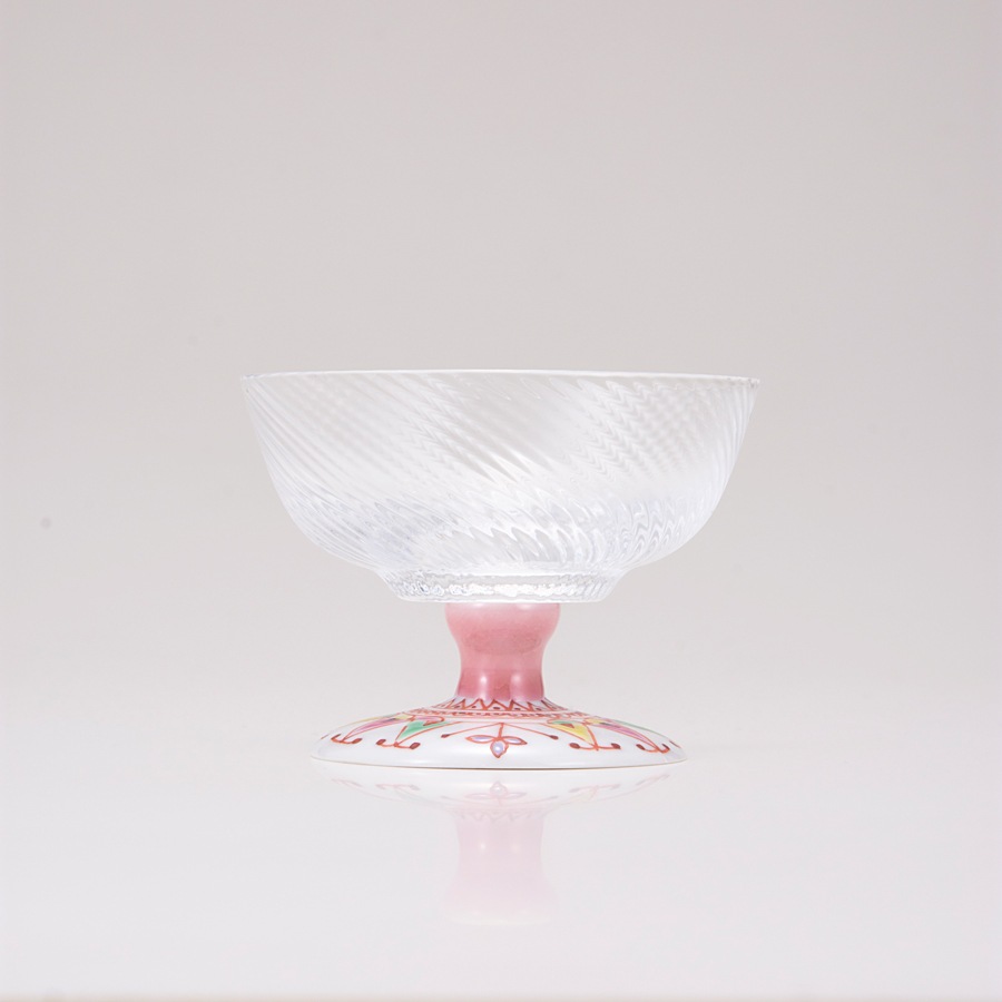 デザートグラス中（斜）めばえ