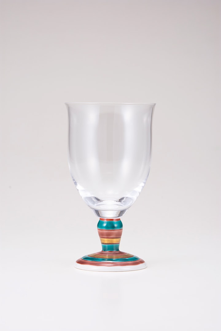 フリーグラス大(無地)こまレッド